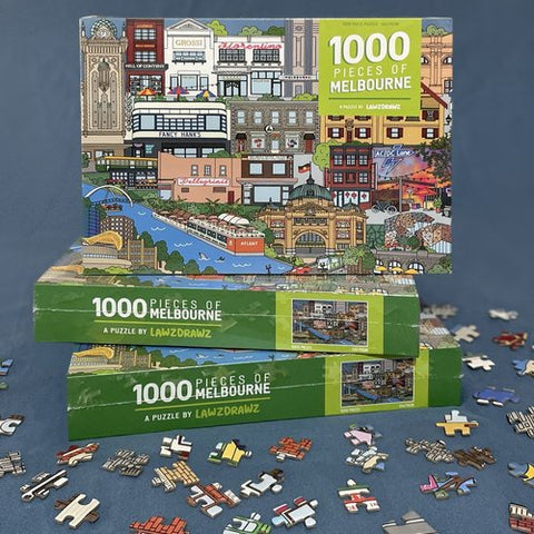 1000 pieces of Melbourne