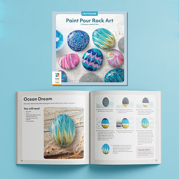 Paint Pour Rock Art Kit