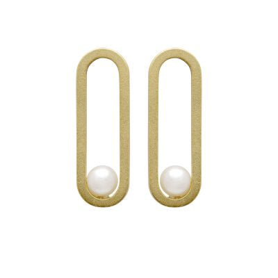 Open Earring Gold