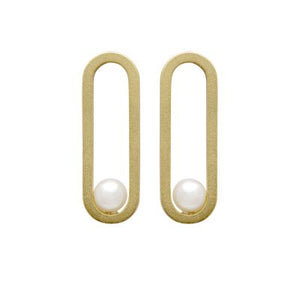 Open Earring Gold